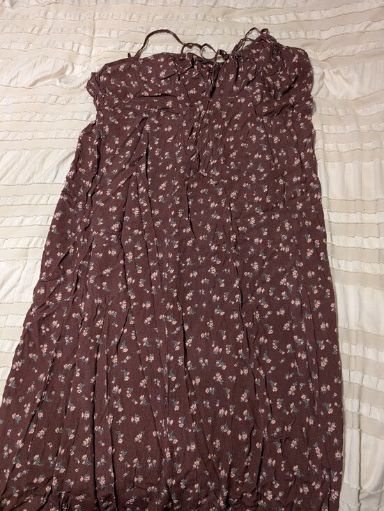 torrid Dresses & Skirts - torrid Mauve Floral Maxi Skirt
